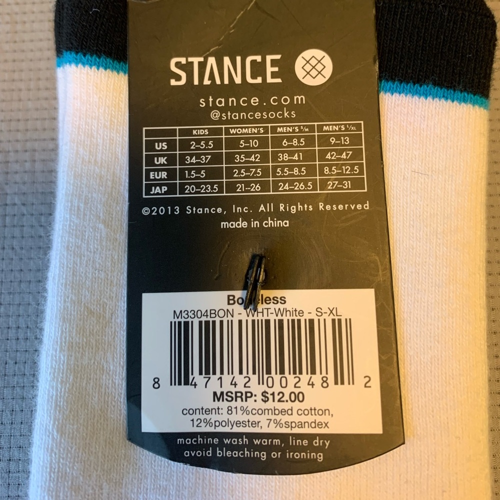 Stance - Tube & Running Socks - NWOT - Picture 5 of 9